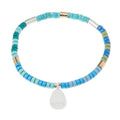 "Scout Curated Wears : Stone Intention Charm Bracelet - Turquoise/Silver/Gold - Scout Curated Wears : Stone Intention Charm Bracelet - Turquoise/Silver/Gold"