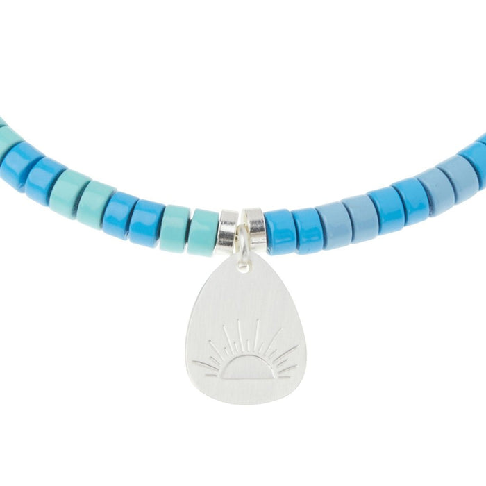 "Scout Curated Wears : Stone Intention Charm Bracelet - Turquoise/Silver/Gold - Scout Curated Wears : Stone Intention Charm Bracelet - Turquoise/Silver/Gold"
