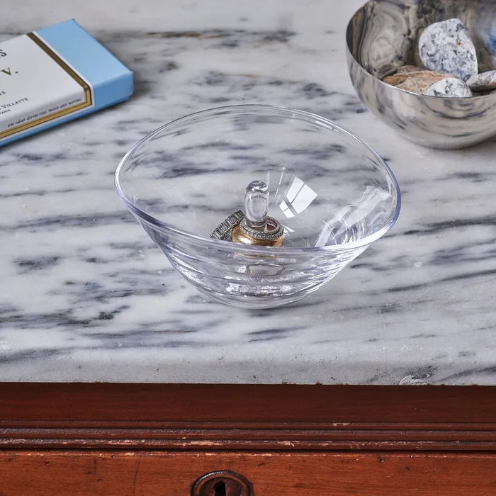 This Simon Pearce Champlain Ring Holder offers an elegant place to keep your favorite jewelry.