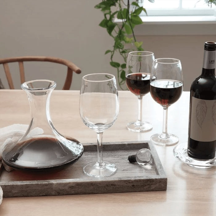 "Simon Pearce : Woodstock Red Wine -"