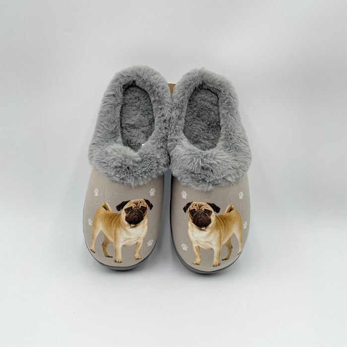 Snuggs : Pug Slippers - Snuggs : Pug Slippers