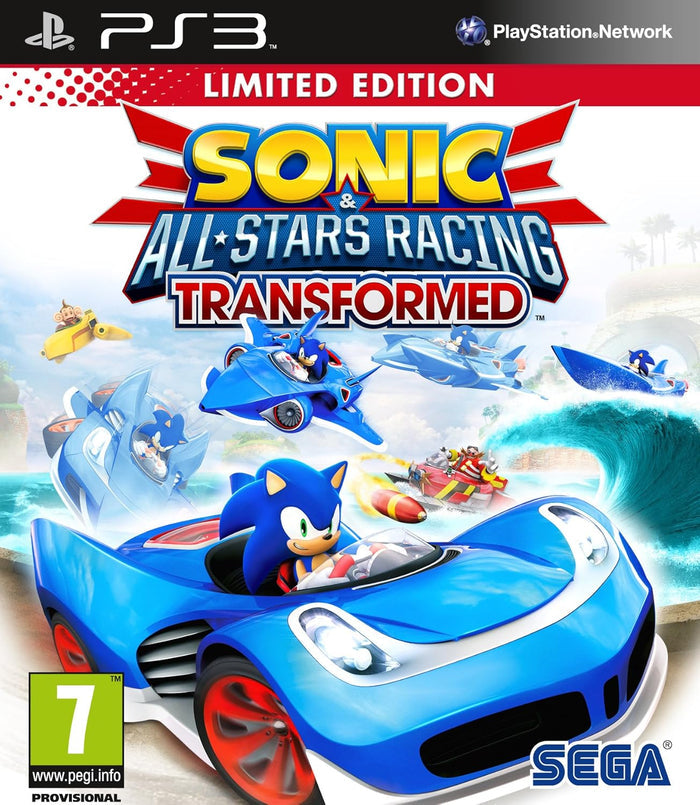 Sonic & All Stars Racing Transformed  – PlayStation 3 Sega Racing Game