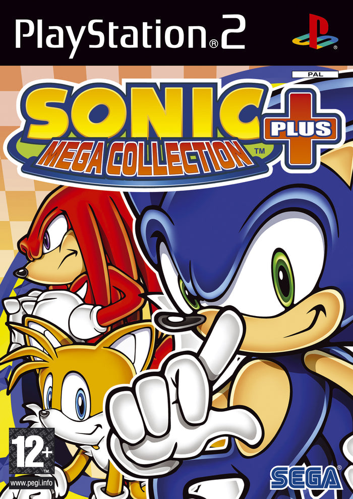 Sonic Mega Collection Plus  – PlayStation 2  Action Platformer Game