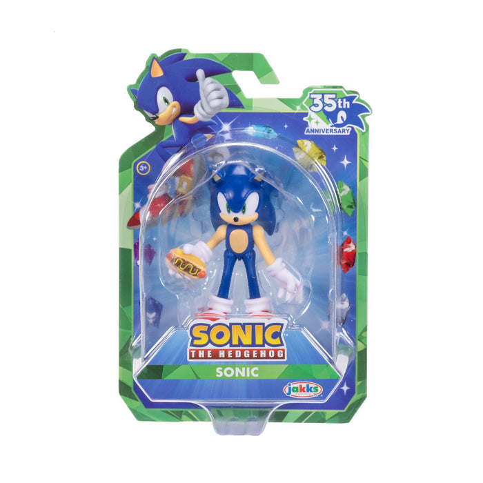 Sonic the Hedgehog 35th Anniversary 2.5 Inch Scale Figure Jakks Pacific