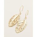 Spartina 499 jewelry-Matte finish earrings-Drop earrings- Gold earrings- Gold jewelry-gift shop-gifts for her