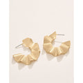 Spartina 499 jewelry-Matte finish earrings-Drop earrings- Gold earrings- Gold jewelry-gift shop-gifts for her
