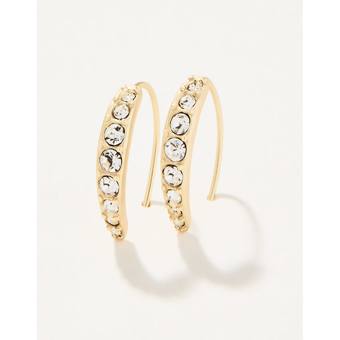 Spartina 499 jewelry-Matte finish earrings-Hoop earrings-Gold earrings- Gold jewelry-gift shop-gifts for her