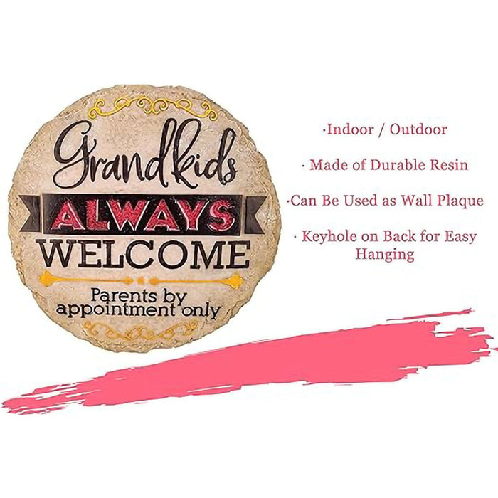 Spoontiques: Grandkids Welcome Stepping Stone - Spoontiques: Grandkids Welcome Stepping Stone
