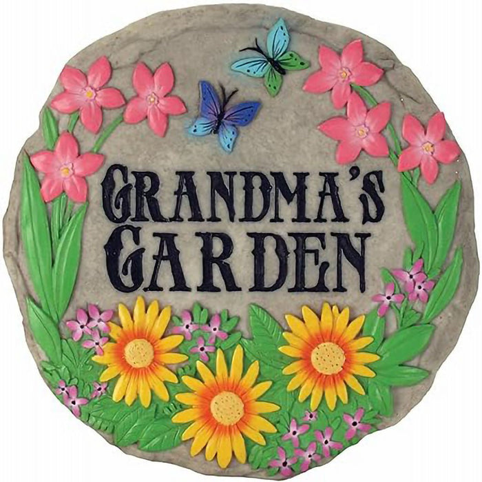 Spoontiques: Grandma’s Garden Stepping Stone - Spoontiques: Grandma’s Garden Stepping Stone