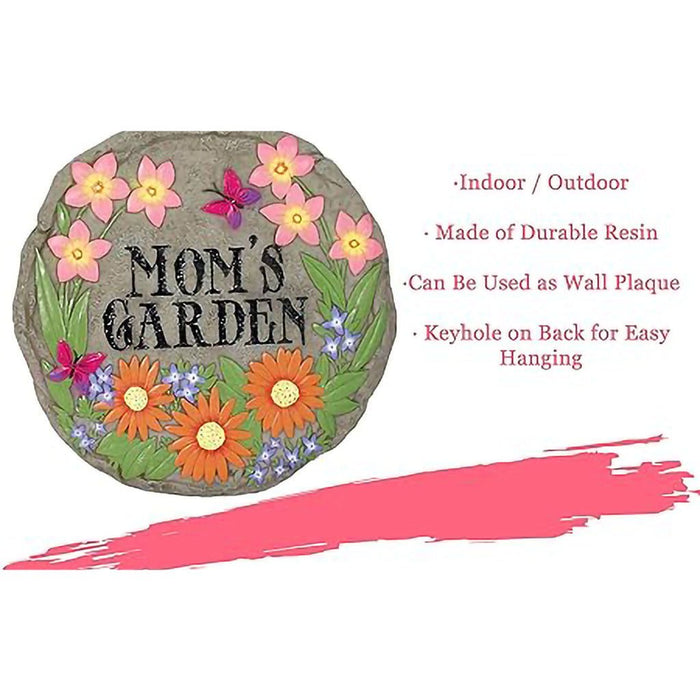 Spoontiques: Mom's Garden Stepping Stone - Spoontiques: Mom's Garden Stepping Stone
