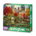 Springbok puzzle box featuring central park paradise.