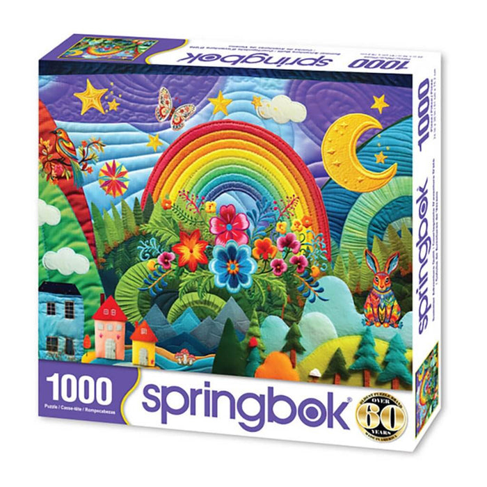 Springbok : Summer Adventure Quilt 1000 Piece Jigsaw Puzzle - Springbok : Summer Adventure Quilt 1000 Piece Jigsaw Puzzle