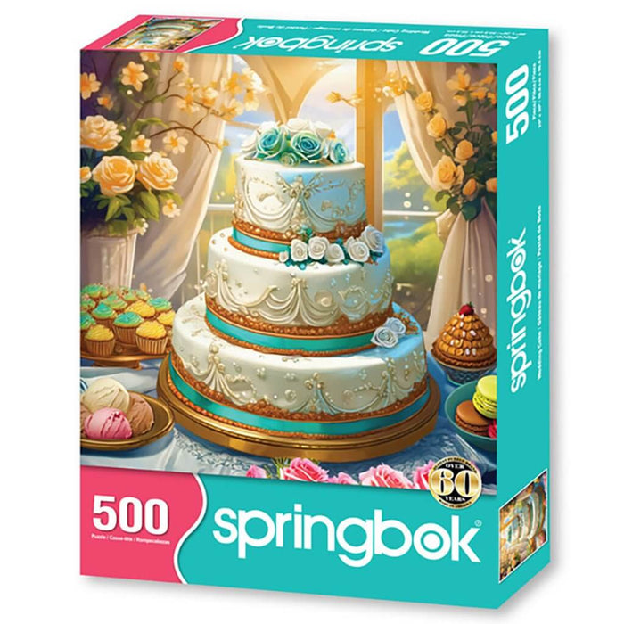 Springbok : Wedding Cake 500 Piece Jigsaw Puzzle - Springbok : Wedding Cake 500 Piece Jigsaw Puzzle