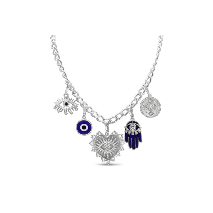 Stia necklace - Charm Necklace - Sterling Silver Necklace - E-coating - Stia jewelry near me