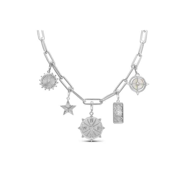 Stia necklace - Charm Necklace - Explore - Star - Gold Necklace - E-coating - Stia jewelry near me