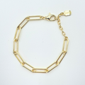 Stia - DIY Paperclip Bracelet - Gold - charm bracelet - gold bracelet - gold jewelry - Stia jewelry - Stia bracelet - charm era - gift shop near me - gifts for her