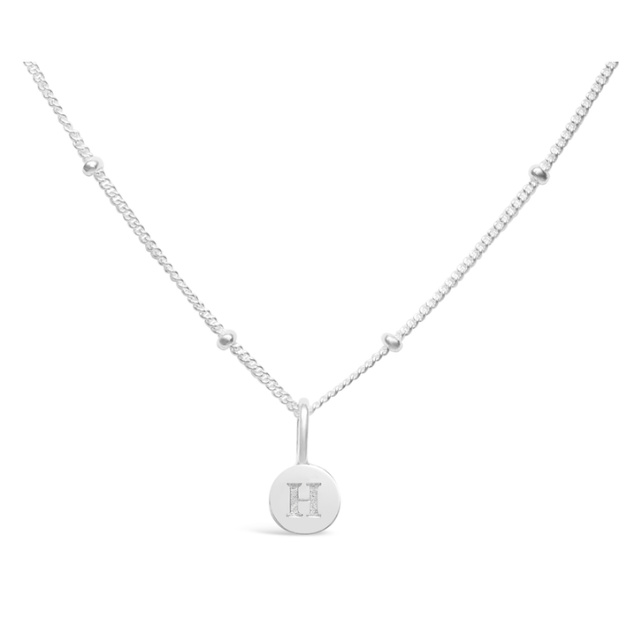 Stia - Mini Love Letter Necklace - H letter necklace - Letter necklace - Stia necklace - Stia jewelry - Gifts for her  Gift shop near me