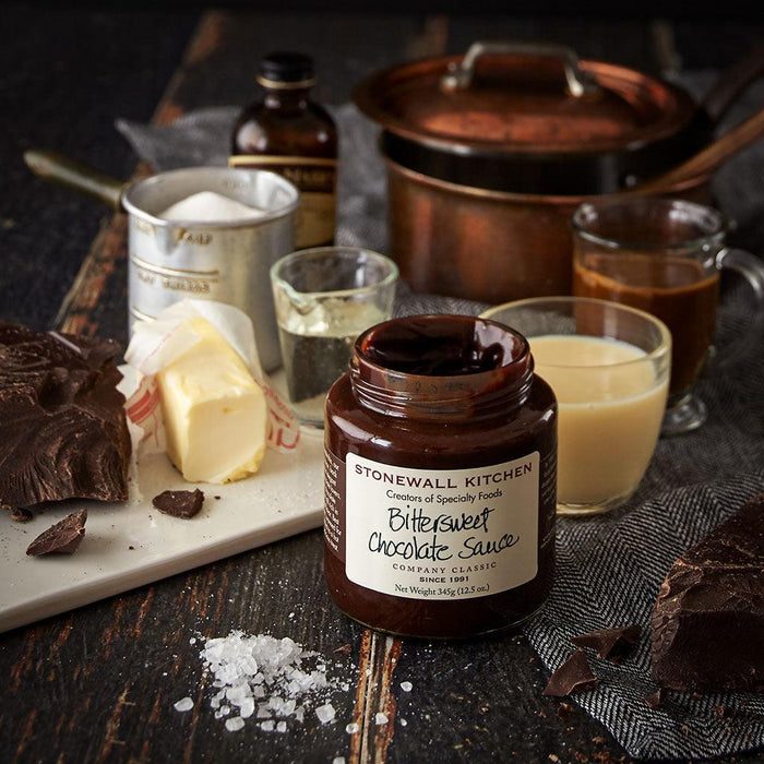 "Stonewall Kitchen : Bittersweet Chocolate Sauce -"