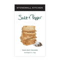 "Stonewall Kitchen : Salt & Pepper Crackers -"
