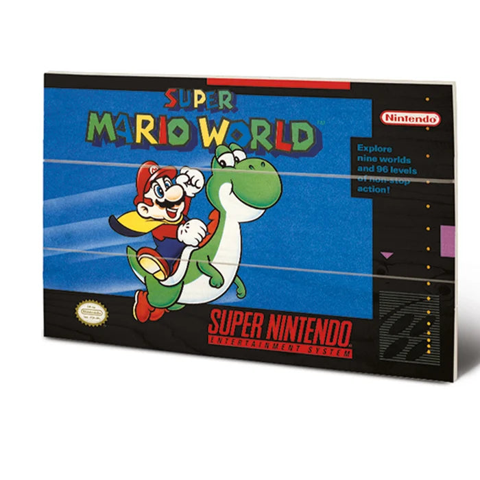 Super Nintendo (Super Mario World) Wall Art Platform