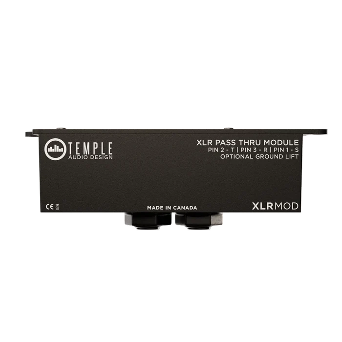 Temple Audio XLR Pass Thru Module (Male to Male)