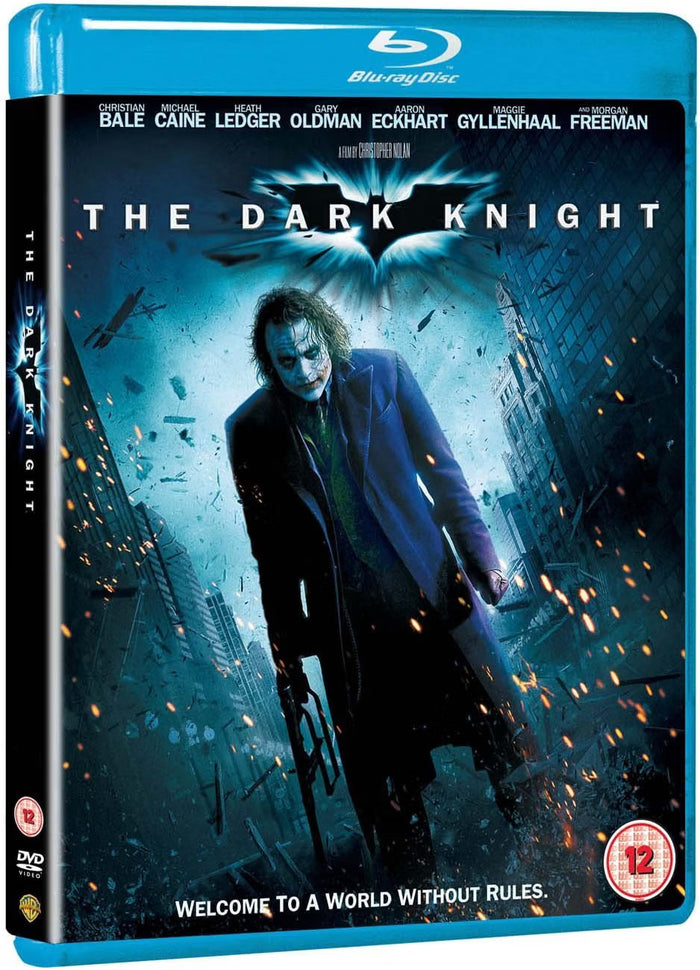 The Dark Knight – Blu-ray Superhero Thriller Christopher Nolan Christian Bale Warner Bros