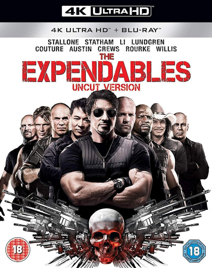 The Expendables 4K Ultra HD Action Movie