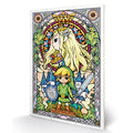 The Legend Of Zelda (Stained Glass) Wall Art