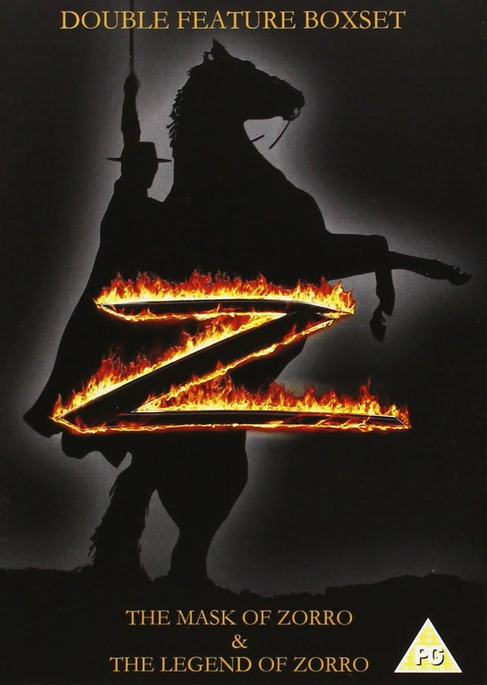 The Mask of Zorro & The Legend of Zorro – DVD Action Adventure Film
