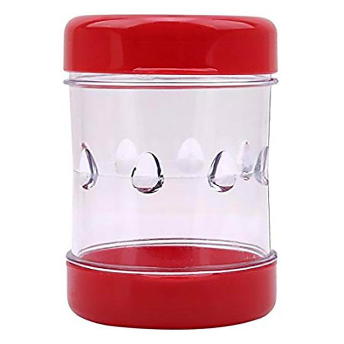 "The Negg Hard-Boiled Egg Peeler in Red -"
