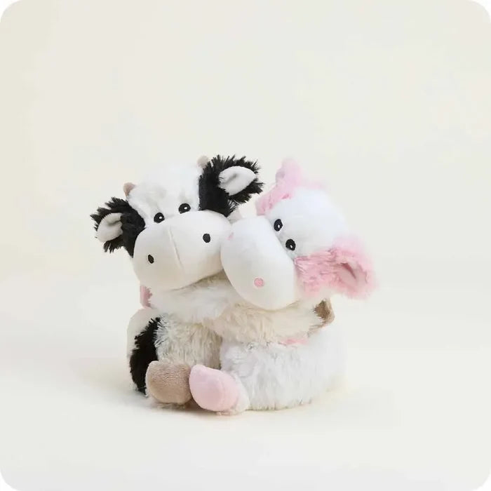 Warmies : Cow Warmies Hugs- Pink and Black Spotted Cow