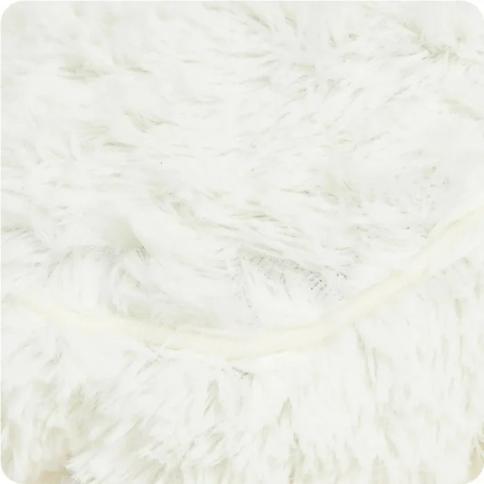 Close-up of a white fluffy surface