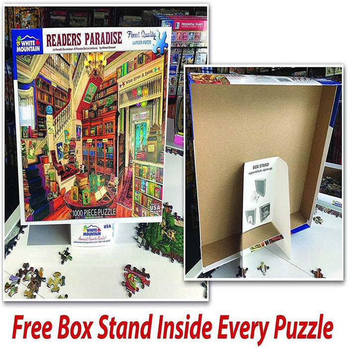 "White Mountain : I Love New Hampshire - 1000 Piece Jigsaw Puzzle -"
