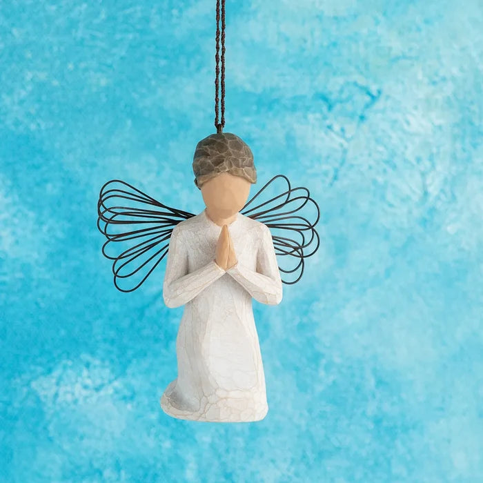 Willow Tree : Angel of Prayer Ornament - For those who believe in the power of prayer