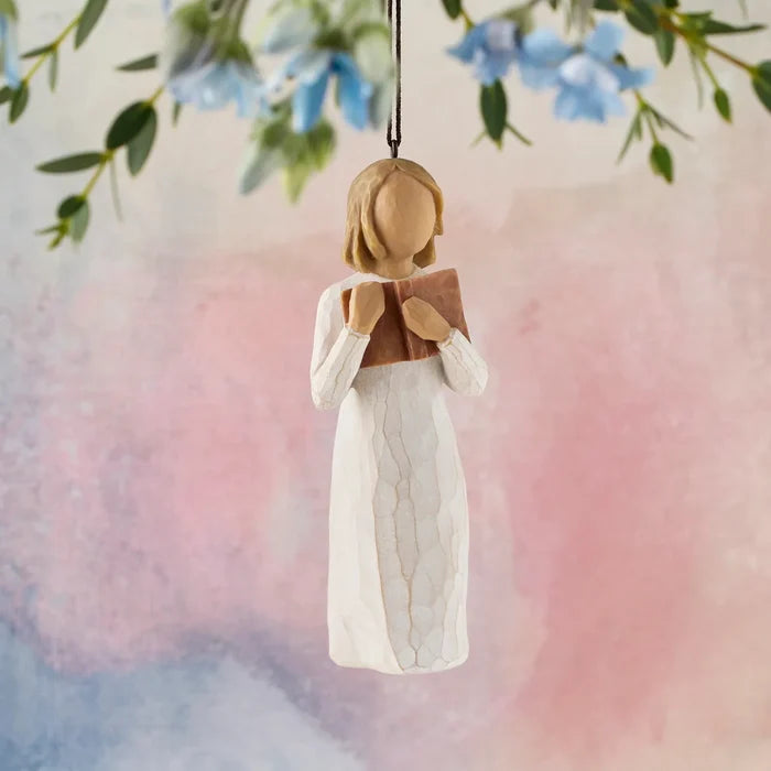 Willow Tree : "Love of Learning" Ornament - Open books, open minds