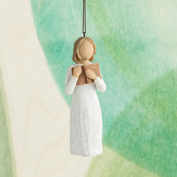 Willow Tree : "Love of Learning" Ornament - Open books, open minds
