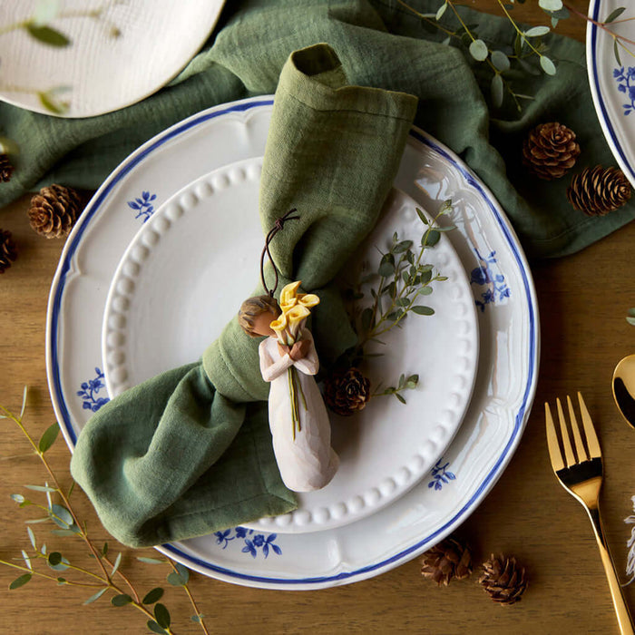 Willow Tree : With Gratitude Ornament - Filled with a golden light of gratitude
