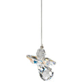 "Woodstock Chimes : Crystal Guardian Angel Suncatcher - Aurora Borealis (April) -"