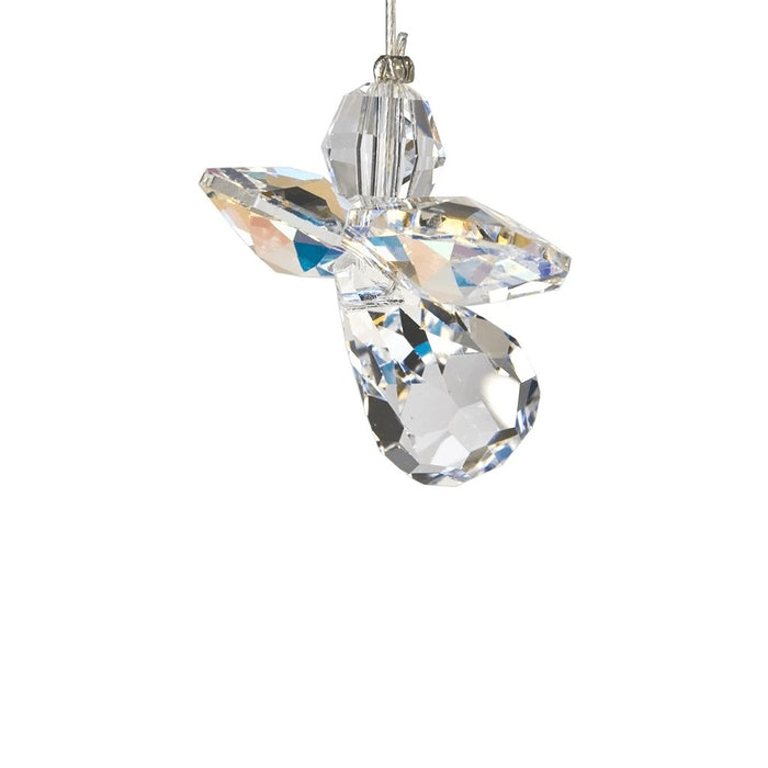 "Woodstock Chimes : Crystal Guardian Angel Suncatcher - Aurora Borealis (April) -"