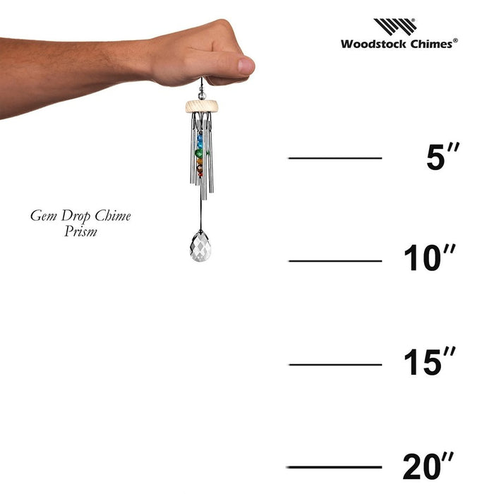 "Woodstock Chimes : Gem Drop Chime - Prism -"