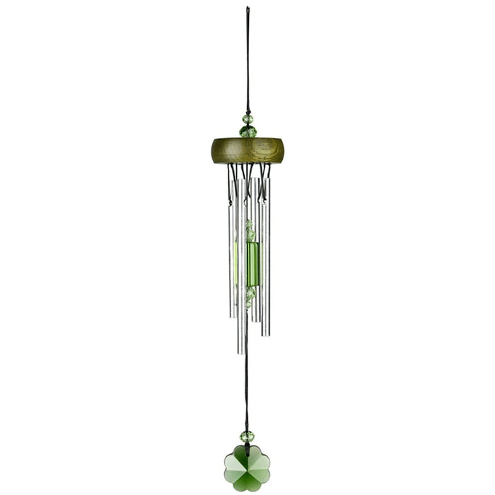 "Woodstock Chimes : Gem Drop Chime - Shamrock -"
