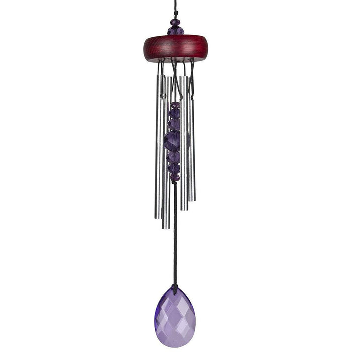 "Woodstock Chimes : Gem Drop Chime - Violet -"