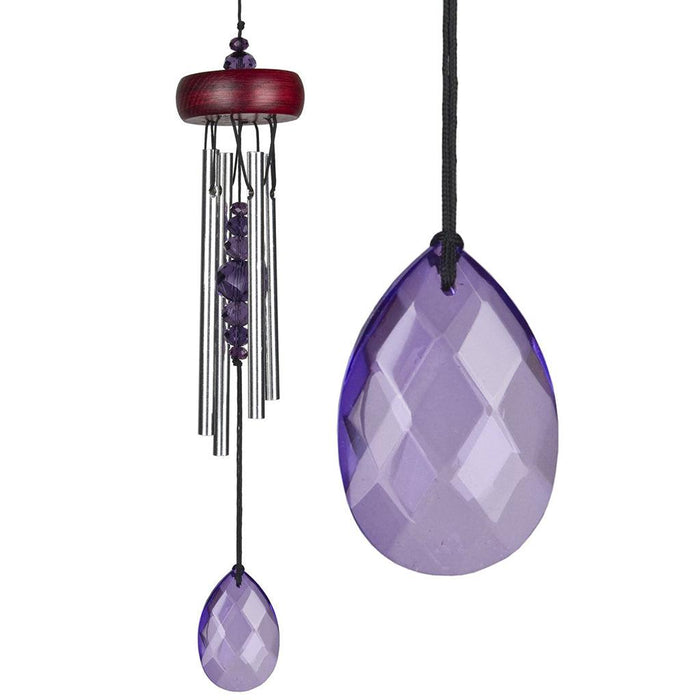 "Woodstock Chimes : Gem Drop Chime - Violet -"