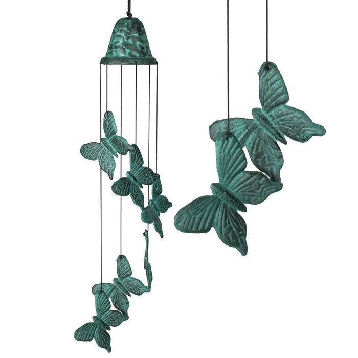 "Woodstock Chimes : Habitats - Butterfly Wind Chime -"