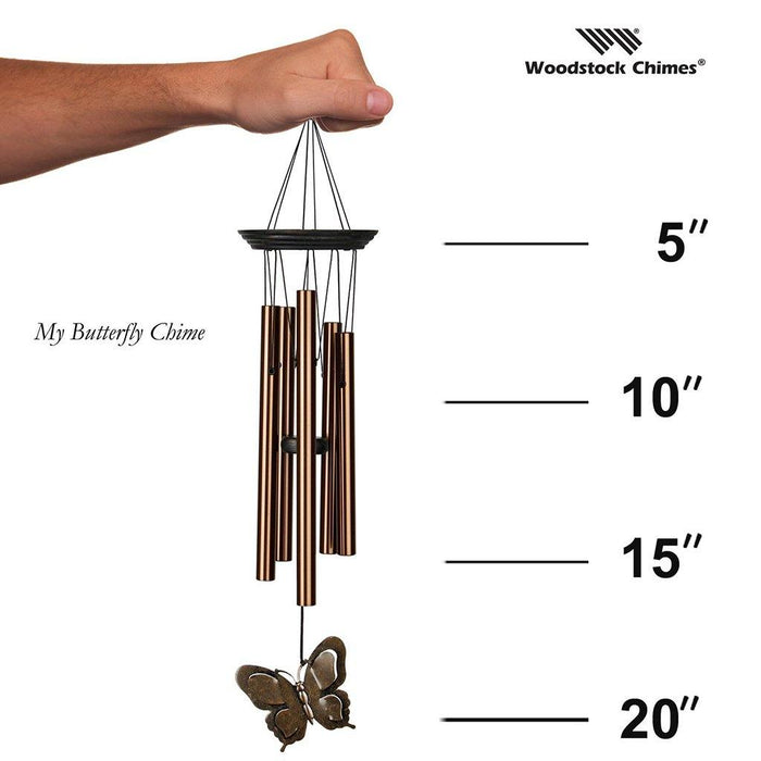 "Woodstock Chimes : My Butterfly Wind Chime -"