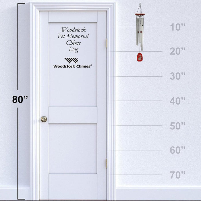 "Woodstock Chimes : Pet Memorial Chime - Dog -"