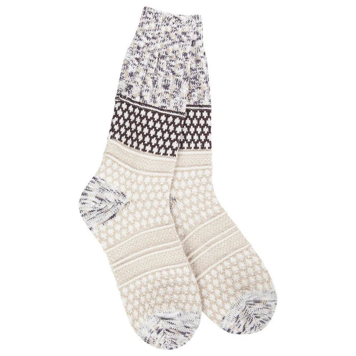 Cookie dough color socks