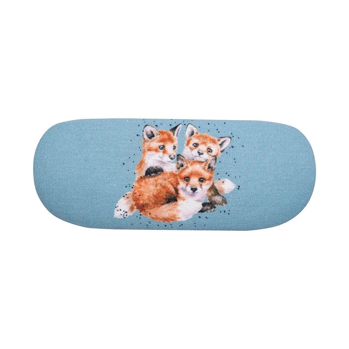 Wrendale Designs : Fox Eye Glass Case - Snug as a Cub