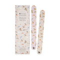 Wrendale Designs Tree Tops Bird Nail File Set with two illustrated bird nail files in a patterned pouch.