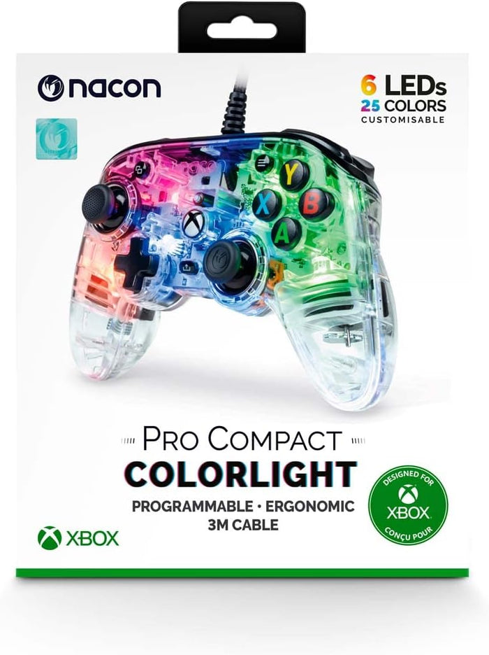 Xbox One, Series S, X  - Nacon Wired PRO Compact Controller (Colorlight)